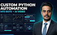 build custom python scripts mt5 trading bots and video automation bots