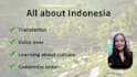 do whatever related to indonesian