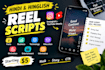 write engaging hindi and hinglish scripts for instagram reels