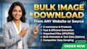 download images in bulk from any website