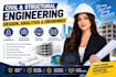 do civil and structural engineering, design, analysis and drawings