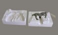 do custom silicone mold design injection mold resin slip casting 3d cad mold stl