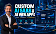 build a custom ai saas or ai web app