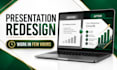 redesign your powerpoint presentation