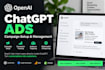 setup and manage chatgpt ads campaigns with conversion tracking