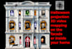 do halloween projection video mapping