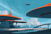 create a stunning sci fi city, futuristic environment, or cyberpunk world