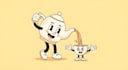 create a vintage retro cartoon mascot illustration