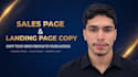write high converting landing page and sales page copy