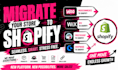 migrate woocommerce wix prestashop shopware store to shopify