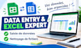 votre assistant virtuel pour la saisie de donnees et excel
