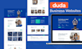 create you a website using duda builder