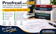 proofread and edit your content articles books blogs grammar correction