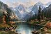 custom landscape oil painting