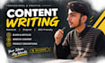 write bulk SEO article and bulk blog post