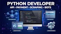 develop python API integration, payment gateway web scraping and automation bots