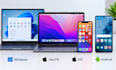 install apple and windows software on the devices