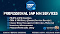 do sap mm tasks PR po creation and procurement