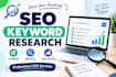 write SEO optimized content with keyword research