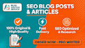 write engaging blogs and SEO articles