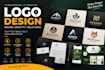 create a unique logo, business name and catchy tagline