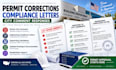 prepare engineering compliance letters and respond to city permit comments