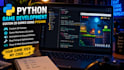 develop a custom 2d python game using pygame