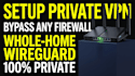 setup a secure private cloud server and wireguard on your vps