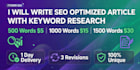 write SEO blog posts and articles in english hindi