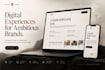 create a luxury brand website