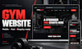 build a responsive gym and fitness website