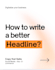 write content for your business or products