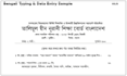 bengali typing, copy typing and data entry