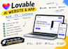 fix, debug lovable ai website saas mvp with supabase lovable expert to shopify