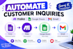 automate customer inquiries with make