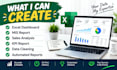 create advanced excel dashboards and mis reports