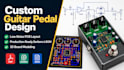 do guitar pedal and audio pcb design with custom pcb layout