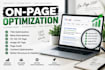audit your website and provide on page optimization recommendations