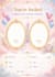 luxury twins birthday invitation