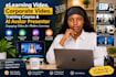 e learning video, corporate video, training course, ai avatar presenter