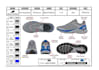 create rendering footwear sneaker tech pack, shoe design and technical drawing