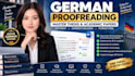 proofread academic master thesis manuscripts using native deutsch rules