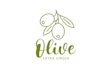draw olive logo design