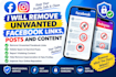 remove unwanted facebook links, posts and content