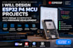 design esp32 p4 mcu projects with kicad schematics and firmware development
