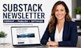 setup your substack page, substack newsletter design, substack layout