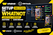 setup obs studio for whatnot vertical streams auctions card breaks