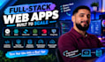 build a full stack web app with nextjs node and postgresql
