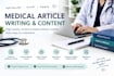 write medical articles and content