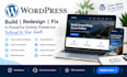 wordpress website design redesign